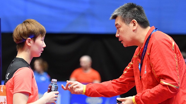 中国vs俄罗斯 2018世乒赛女团小组赛