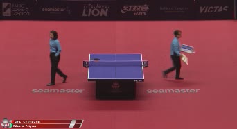 木原美悠 JPN vs 朱成竹 HKG 2019日本公开赛女单资格赛第三轮